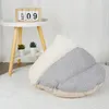 Кровать для домашних животных с кроватью треугольника собака Пещера