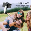 L15 Selfie Stick Opvouwbaar Mini Statief Foto Live met Invullicht Draadloze Bluetooth Remote Shutter Voor IOS Android Smartphones