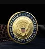 Arts and Crafts Spot wholesale gold coin White House Biden paint color gold plated Commemorative coin