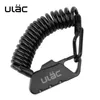 Fechaduras de bicicleta ULAC Bicyc Combo Lock 1,2 m Estendida Spiral Cab 3 Dígitos Combinação Resettab Tamanho Leve Portab Acessórios para Bicicleta HKD230710