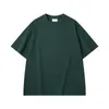 Мужские футболки Sycpman 300Grams 10,58 унции Негабаритный свободный вес тяжелый вес хлопок с твердым цветом с коротким рукавом футболка для лета 230710