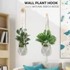 Keukenhanddoekhaken Houten muurplantenhangers Binnen voor hangende planten Bloemenbeugel Windgong 230710