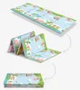 Play Mats 200x180x1CM Tapete infantil de dois lados de espuma macia para jogo Playmats à prova d'água para bebê Play Mat Decoração do quarto dobrável Tapete de engatinhar infantil 230707