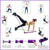 Motståndsband Dropshipping Yoga Pilates Bar Stick Crossfit Motståndsband Tränare Dragrep Elastiska band för hemträning Fitnessutrustning HKD230710