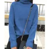 Women's Sweaters Women Knitted Turtleneck Sweater Winter Slim Femme Elasticity Pullovers Casual Soft Fashion Long Sleeve Clothes