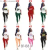 Women's Tracksuits Designer Tracksuits Women Two Piece Pants Jogger Set Home Clothes Casual Long Sleeve Letters Pattern Printed T-shirt Leggings 77 Colours Z230711