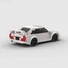 Blocks MOC Teknik Mitsubishied Lancer Evo V Speed Champions Racer Car Rally Set Byggklossar Leksaker för barn Presentfordon L230710