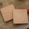 Posavasos de madera que combinan con todo, posavasos para tazas de té y café de nogal negro, posavasos antideslizantes naturales para bebidas, herramientas para el hogar