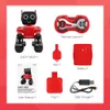 Andra leksaker 2 4G Fjärrkontroll Robot RGB-ljus Intelligent röststyrd interaktion Smart elektronisk RC för pojkar Flickor 230710