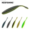 Iscas Iscas KESFISHING Silicone Macio Iscas Drive Shad 4" Bass Pike Camarão Sais Perfumados Frete Grátis Pesca Pesca Iscas Tackle HKD230710