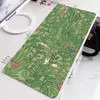 Mouse Pads Wrist Cat Mouse Pad Gamer Green Plant Gaming Mousepad Desk Accessories Desk Pad Office Carpet Desk Mat 900x400 R230710