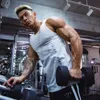 Męskie podkoszulki Siatka Szybkoschnący podkoszulek Mężczyźni Gym Fitness Trening kulturystyczny Koszulka bez rękawów Mężczyzna Lato Casual Stringer Podkoszulek Kamizelka Odzież 230710