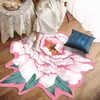 Alfombra de flores en la sala de estar, tapete de mesa de sofá grueso, decoración de dormitorio, alfombras grandes para el baño, alfombras para salón, alfombras 230710