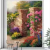 Tapestries Forest Fairy Tale Tapestry Cottage Home Decoration Art Tapestry vägg hängande bakgrund för barn sovrum hem dekorationer