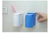 Porte-brosse à dents tasse à dents magnétique créative 3 couleurs lavage gargarisme costume tasse 2 en 1 support ensemble porta escova dente 230710