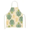 Kitchen Apron Color Feather Print Pattern Color Feather Print Pattern Cute Apron For Home Cooking Anti-Fouling Anti-Greasy And Easy To Clean R230710