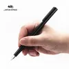 Фонтановые ручки Jinhao Black Silver Colors Daily Work Note Office Pen Студенческие школьные канцелярские товары Поставляются чернилами каллиграфия ручка 230707