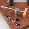 Professionella handverktygsset 1 stycke 19 mm / 20 mm snabbverkande hållklämma Skrivbordsklämma Justerbar mässingsblock Träbearbetningsverktyg