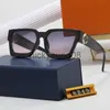 Zonnebril Designer Zonnebril heren Luxe Zonnebril Hoge Kwaliteit lenzenvloeistof Vrouwen Mannen Mode street trend Bril Zon glas UV400 x0710