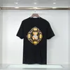 #7 Mode T-shirt Mannen Vrouwen Ontwerpers T-shirts Tees Kleding Tops Man S Casual Borst Letter Shirt Luxe Kleding Straat Shorts Mouw Kleding Casablanc T-shirts 80