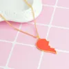 Pendant Necklaces 2023 Fashion Friend Friendship Lovers Half Bottle BFF Two Sets Of Heart-shaped Alloy Necklace For Women Trinket