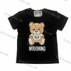 T-Shirts Baby Designer Kinder T-Shirts Sommer Mädchen Jungen Mode T-Shirts Kinder Kinder Casual Tops Buchstaben bedruckte T-Shirts Luxusmarke schwarz weiße Tops T-Shirts Top-Marke