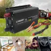 Jump Starter Car Inverter 12V 220V Potenza 500W1500W2000W2600W3000W Convertitore Presa EU 12 Volt auto Inversor12v 220 v Trasformatore Solare HKD230710