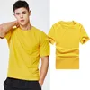 Männer T Shirts MRMT 2023 Marke Hemd Tops T-shirt T-Shirt Einfarbig Rundhals Milch Seide Bequeme Kurzarm tragen