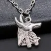 Anhänger Halsketten Vintage Altes Ägypten Anubis Tier Pferdekopf Halskette Choker Amulett Frauen Trendy Urlaub Schmuck Bijoux Party Geschenk