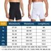 Modelador Corporal Masculino Modelador Corporal Shorts de Compressão Modelador de Emagrecimento Modelador de Cintura Calcinha Controle de Barriga Cinto Modelador Anti-Irritação Calça Boxer 230710