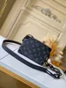 Meni Mini Trunk Trunk Box Black Flower Wallet Bag Womens M44735 Designer Luxury Tote Handbags Bag Bag أصلي سلسلة متشابكة
