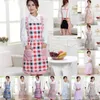 Kitchen Apron Women Men Cooking Chef Kitchen Home Restaurant Aprons Dress With Pocket Gift R230710