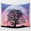 Tapestries Tapestry Wall Decoration Beautiful Seascape Tapestry Sunset Northern Lights Background Wall Decoration