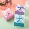 Emballage cadeau 2023 Fashion Bowknot Box Bonbons Saint Valentin Serviette Cosmétique Snack Mariage Fiançailles