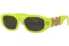 Gafas de sol hombre 4361black gold 53 mm unisex med gafas de sol verano gafas de sol hombre mujer moda gafas retro marco pequeño diseño uv400 caja opcional x0710