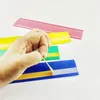 Advertising display equipment H4cm Long Plastic PVC Shelf Data Strips Price Card Holder Adhesive Tape Merchandise Talker Sign Label Display 1Pack 230707