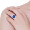 Met Zijstenen ALLNOEL 925 Sterling Zilveren Ringen Vinger Voor Vrouwen Snoep Stijl Kleurrijk Kristal Rood Blauw Onyx Verlovingscadeau Fijne Sieraden 230710