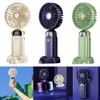 Electric Fans 1PC USB Handheld Fan Portable Small Fan Cooler Usb Charging Silent Fan Digital Display Folding Charging Fans Office Student Gift