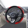 Coprivolante Copriauto con fodera antiscivolo Protezione in pelle Accessori per interni auto per lo styling del veicolo.