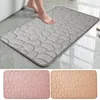 Tapijten Geplaveide Badkamer Mat Explosieve Tapijt Waterabsorberende Antislip Steen Deurmat Memory Foam Pad Voor Thuis