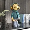 Decorative Objects Figurines Plating Golden Astronaut Craft Sculpture Statue Nordic home Decoration Luxury Ornaments Decor for Home Resin Art T230710