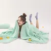 Bedding Sets Summer Cool Bed Quilt Class A Thin Comforter Throw Blanket 2023 Green Candy Color Regenerated Cellulose Fiber With Filling