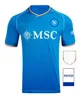 23 24 Napoli voetbalshirts Maglia 2023 2024 Kids Kit Naples Home voetbalshirt H.LOZANO KVARATSKHELIA SIMEONE Special MARADONA OSIMHEN ANGUISSA ELMAS fans player