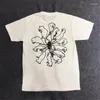 Men's T Shirts CPFM T-shirt Men Women Fear Of The Rat CPFM.XYZ T-shirts 3D Foam Print Tee Black White Tops