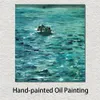 Haute qualité à la main Edouard Manet peinture Rocheforts évasion moderne toile oeuvre décoration murale