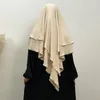 Etniska kläder 2023 Muslimsk malaysisk huvudduk Dammode Huvudbonader Pashmina Arab Islamic Hijab Veil I Dubai Musulman Femme Khimar