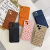 デザイナー花電話ケース iPhone 14 13 プロマックス 11 12 12Pro 14plus 7 8 プラス x xs xr クラシック花レタートップシリコン保護ケース