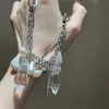 Strands Strings Heavy Industry Design Sense Crystal Pearl подвесной колье