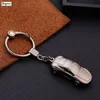 Chaveiros Lanyards Top Car Key Chains Men Women Brand Shape With lights High Quality Holder Metal Keychain Ring Gift Jewelry K17385 230710