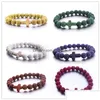 Bracelets porte-bonheur Pierre de lave noire naturelle Bracelet croix turquoise Vaolcano Aromathérapie Diffuseur d'huiles essentielles pour les femmes Yoga Drop D Dh5Fc